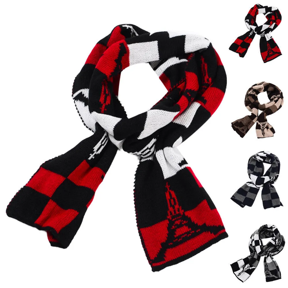 Eiffel Tower Men's Warm Scarf