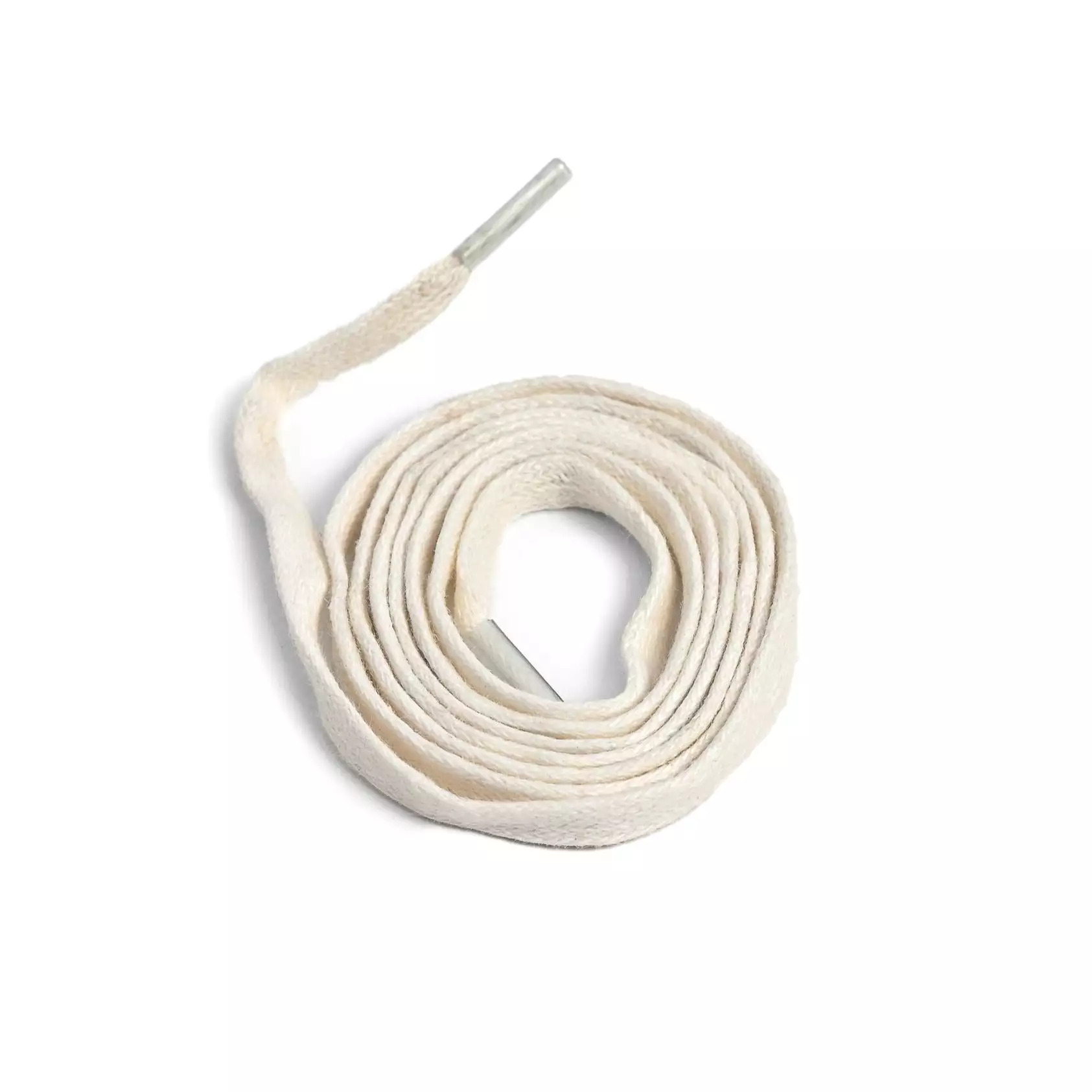 Flat Tip Sneaker Laces - White