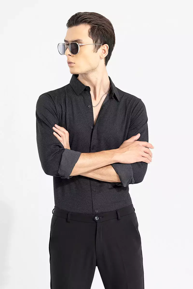 flexile black shirt