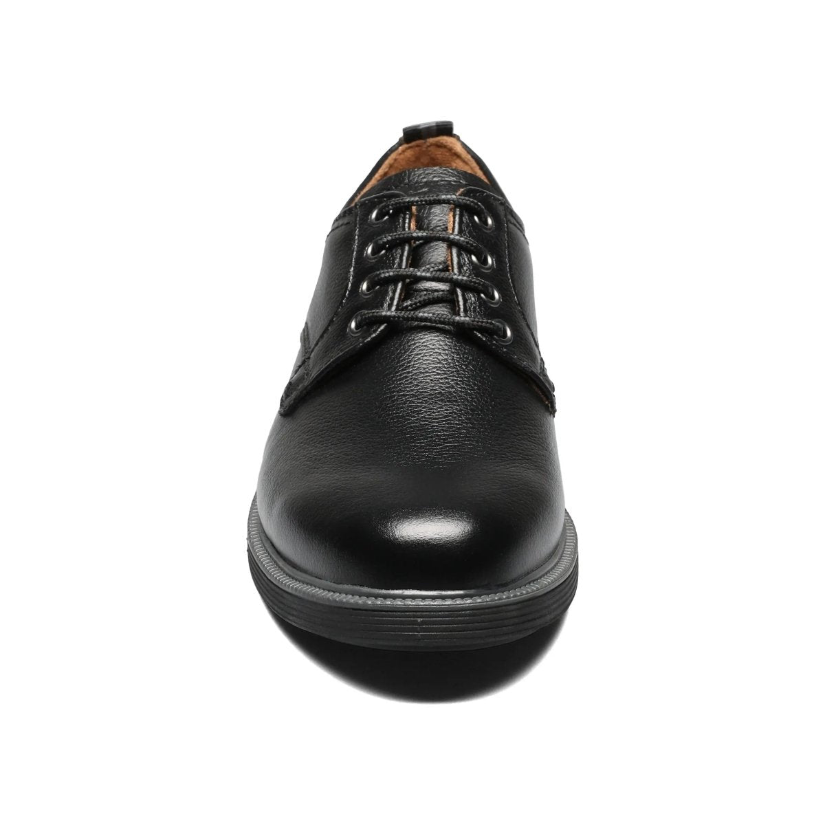 Florsheim Boy's PS (Preschool) Supacush Jr. Plain Toe Oxford Black