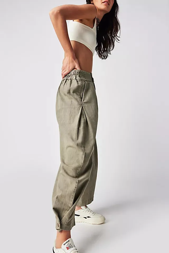 Free People Cool Harbor Wide Leg Pant