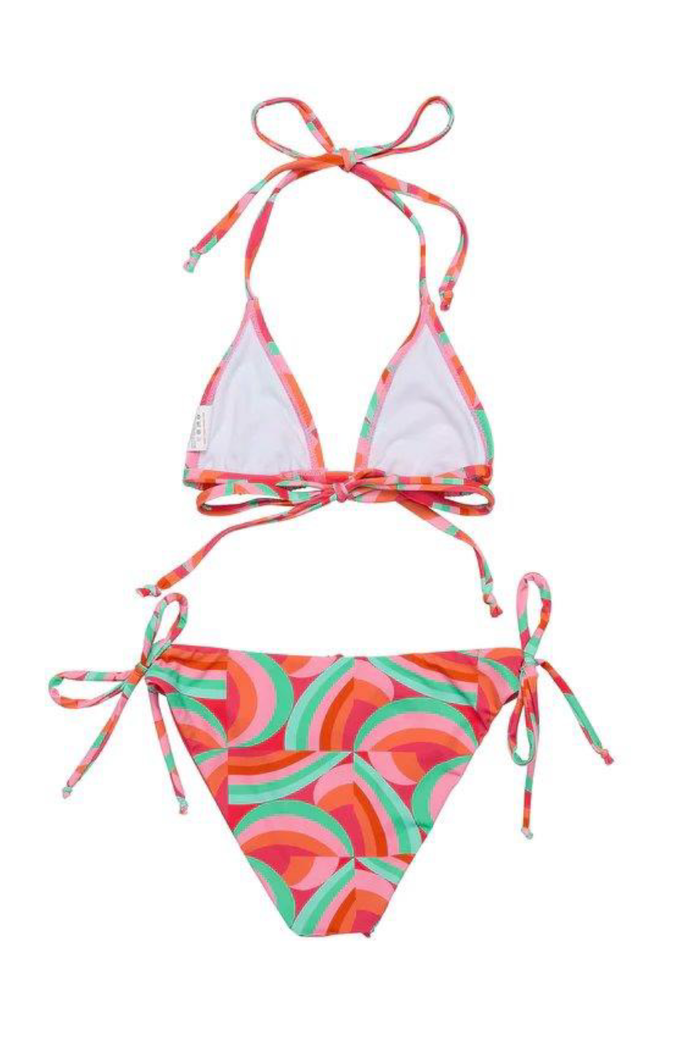 Geo Melon Triangle Bikini