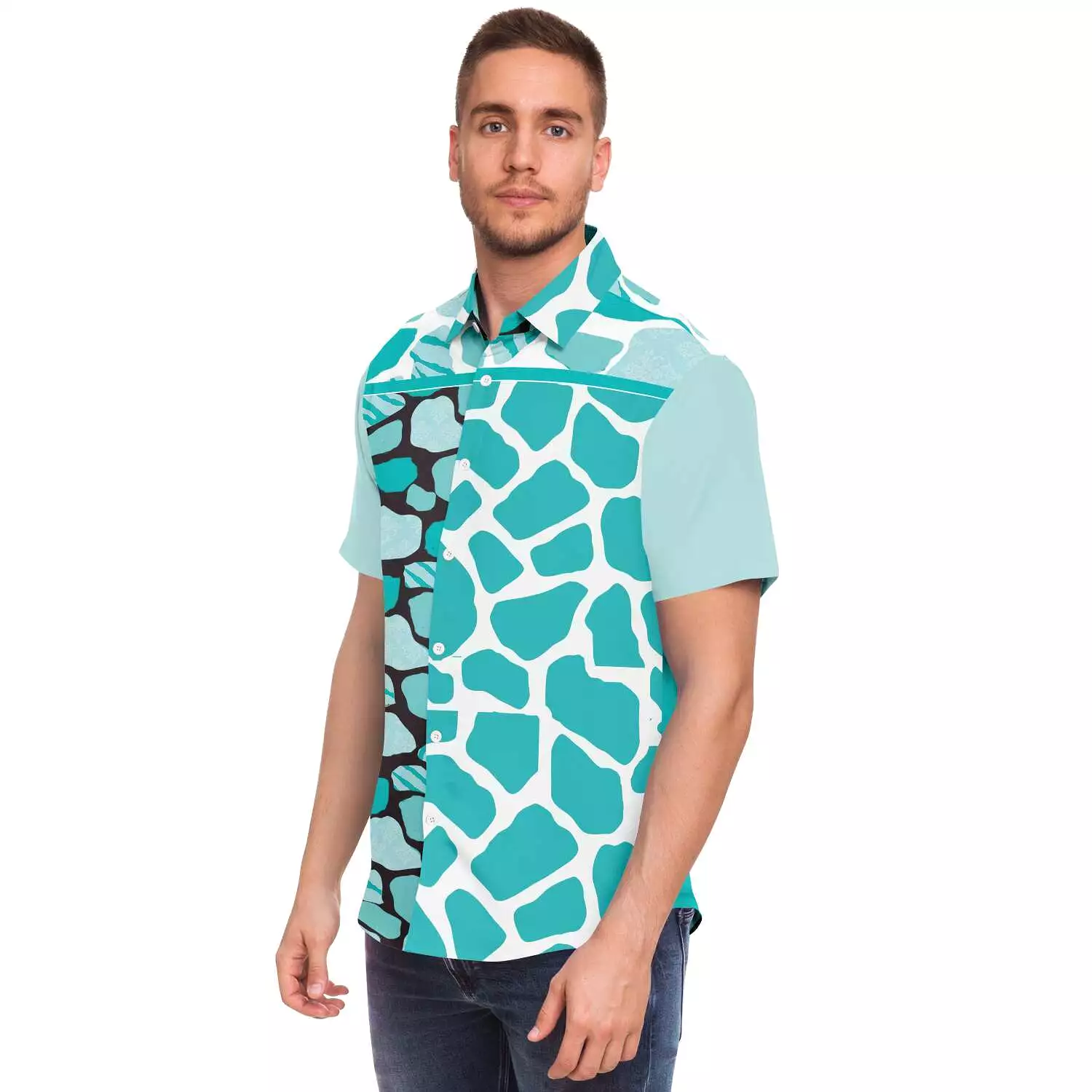 Grand Cayman Short Sleeve Button Down Shirt