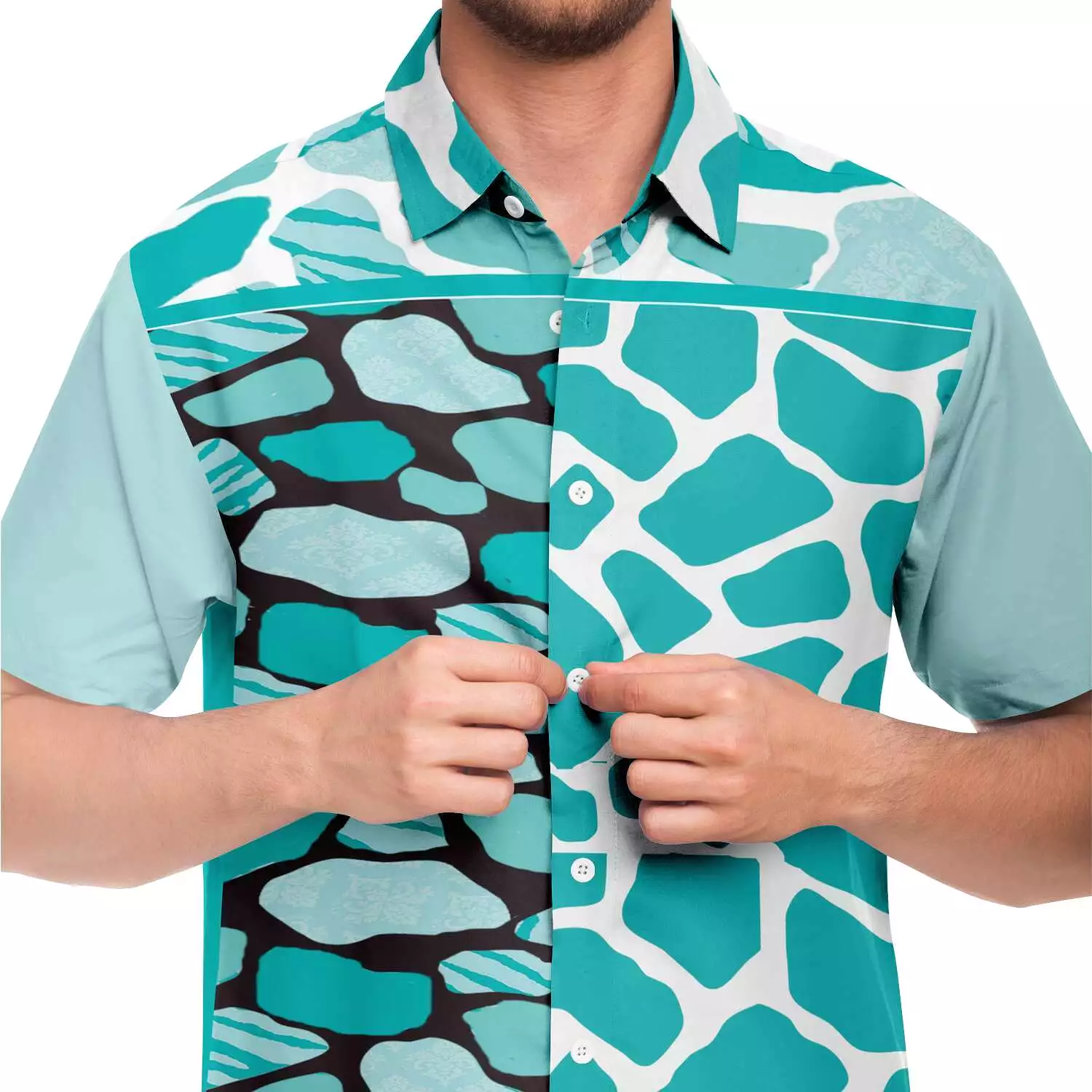 Grand Cayman Short Sleeve Button Down Shirt