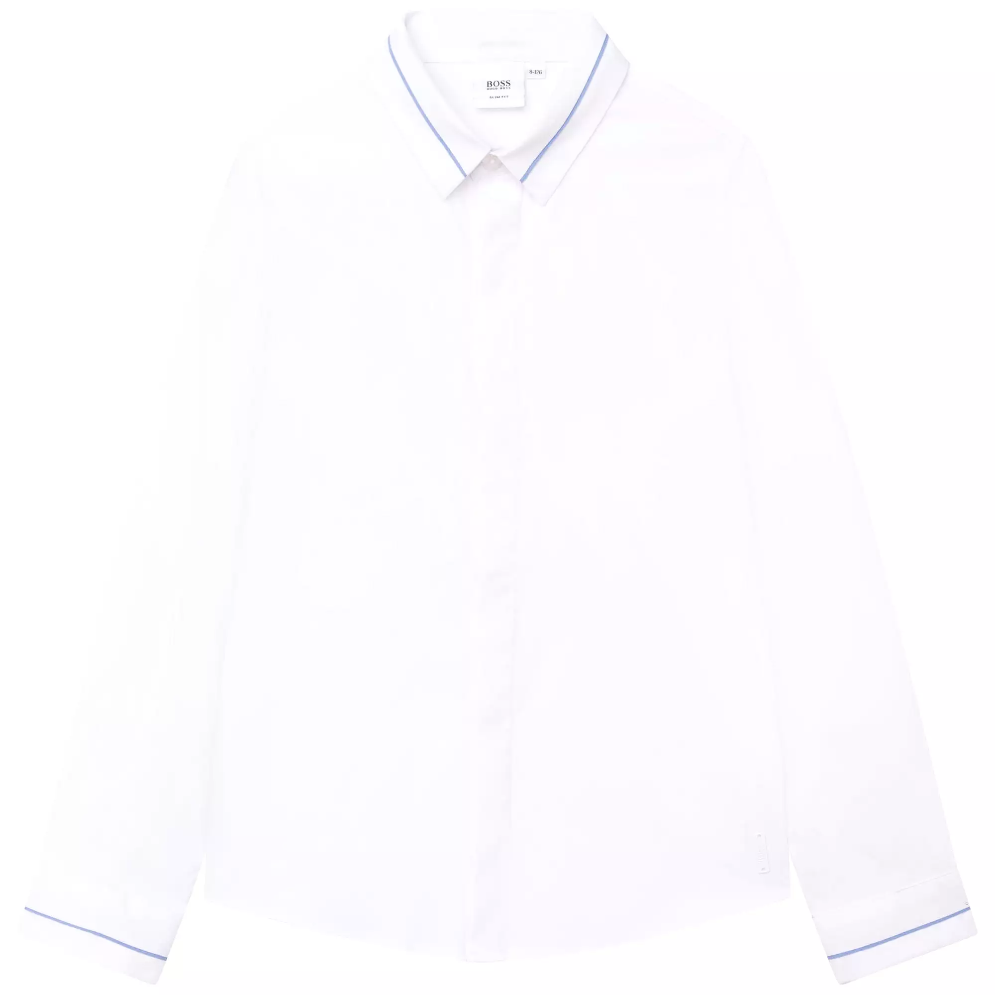 Hugo Boss Boys L/S Dress Shirt _ White J25N65-10B