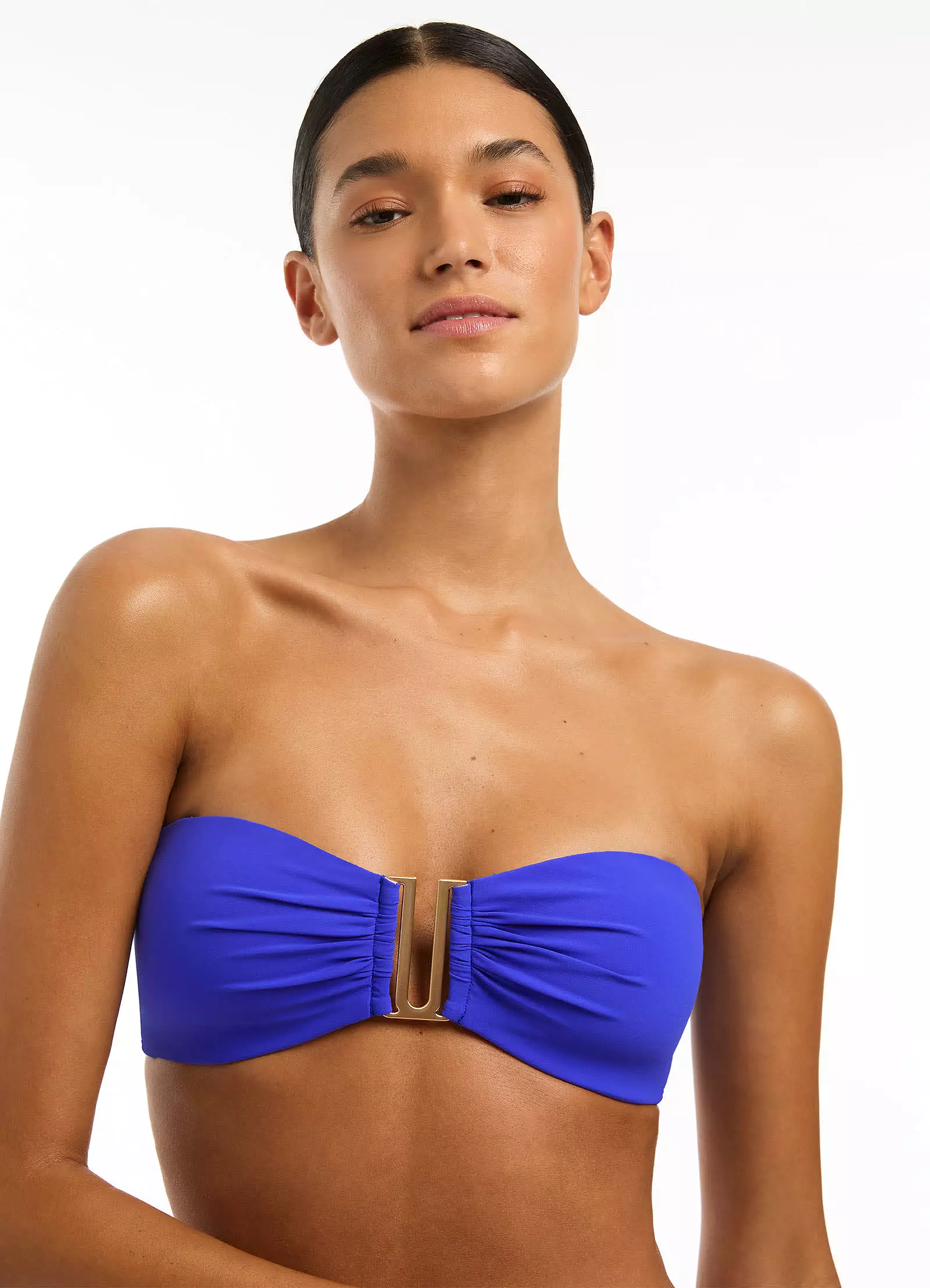 Jetset Bandeau Bikini Top - Sapphire