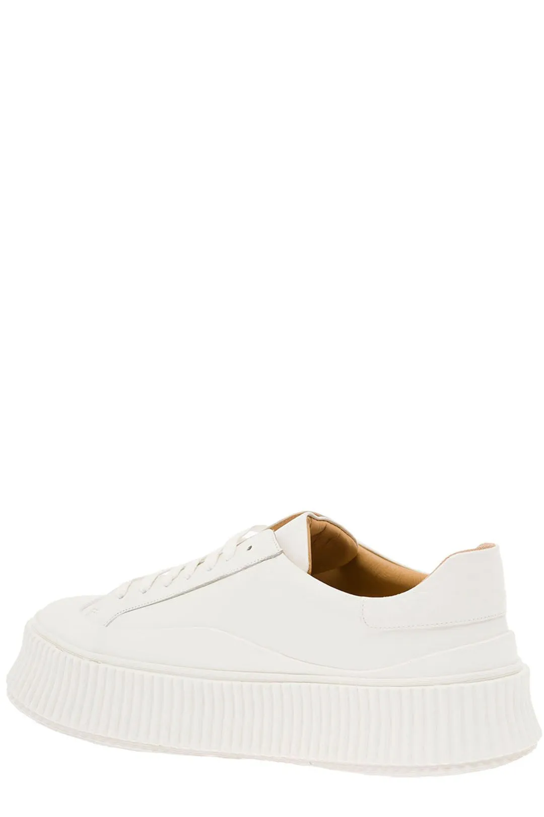 Jil Sander Lace-Up Low-Top Sneakers