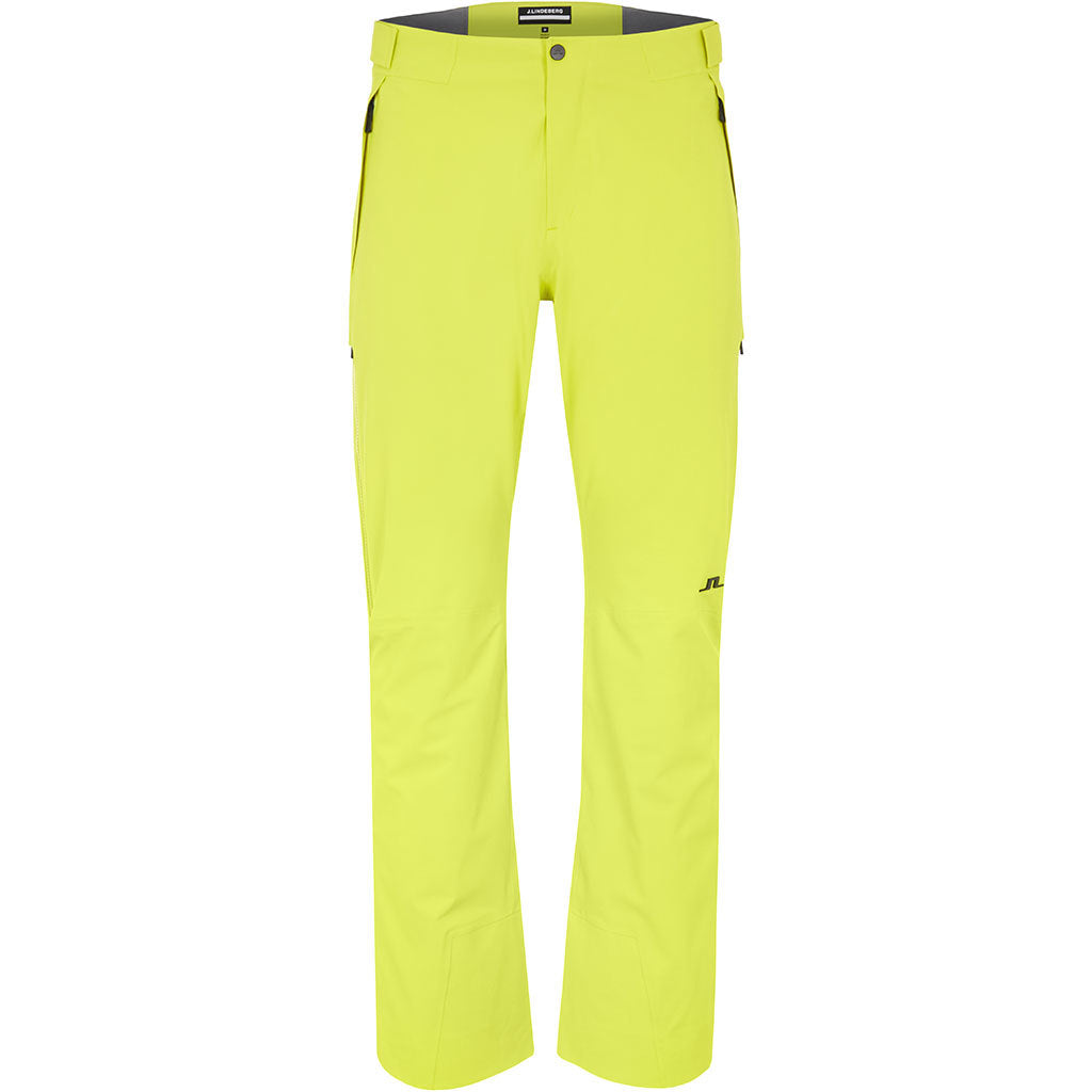 J.Lindeberg Mens Truuli Ski Pants - LEAF YELLOW