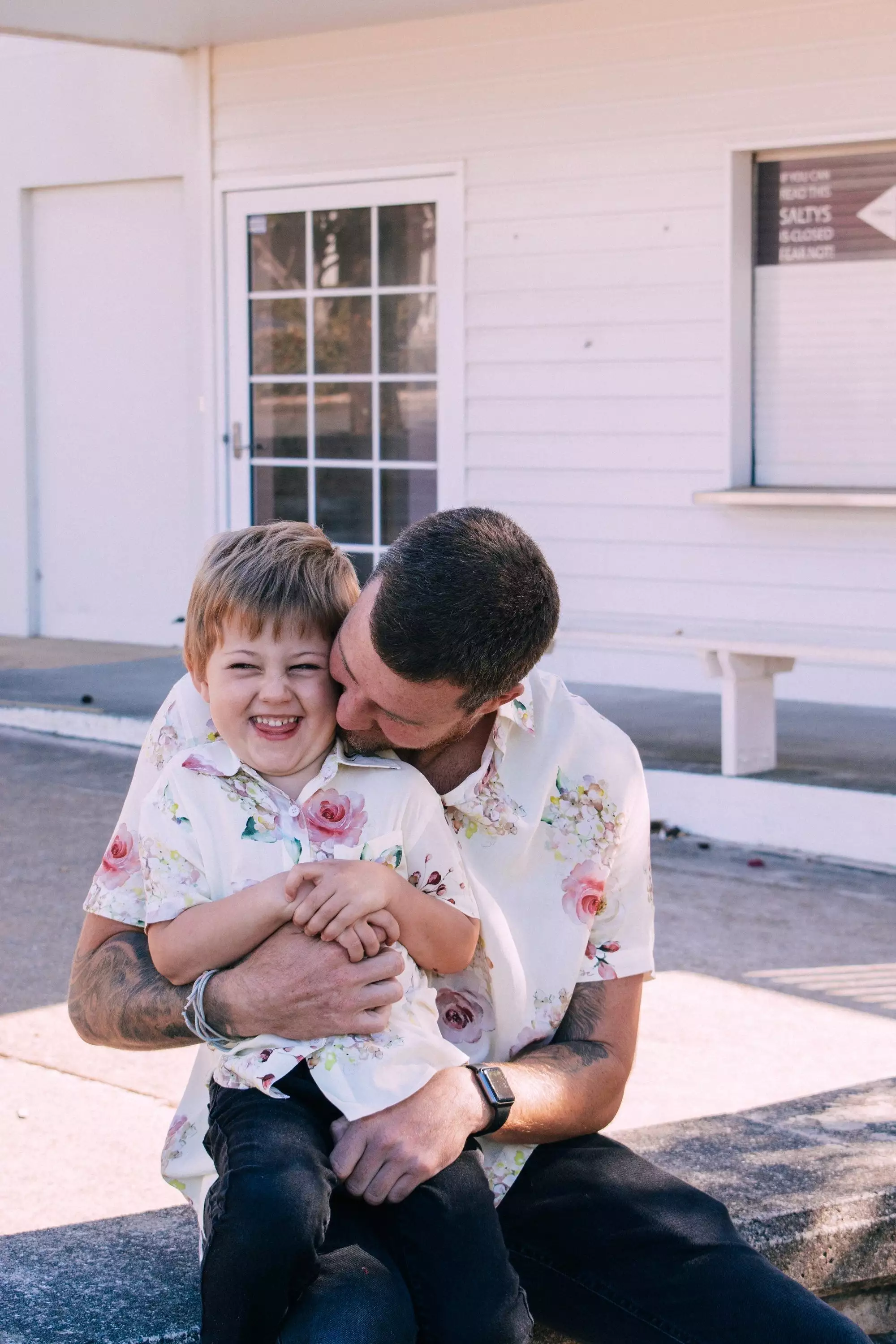 Kid's Button Up Shirt - Exclusive Floral Dream Print