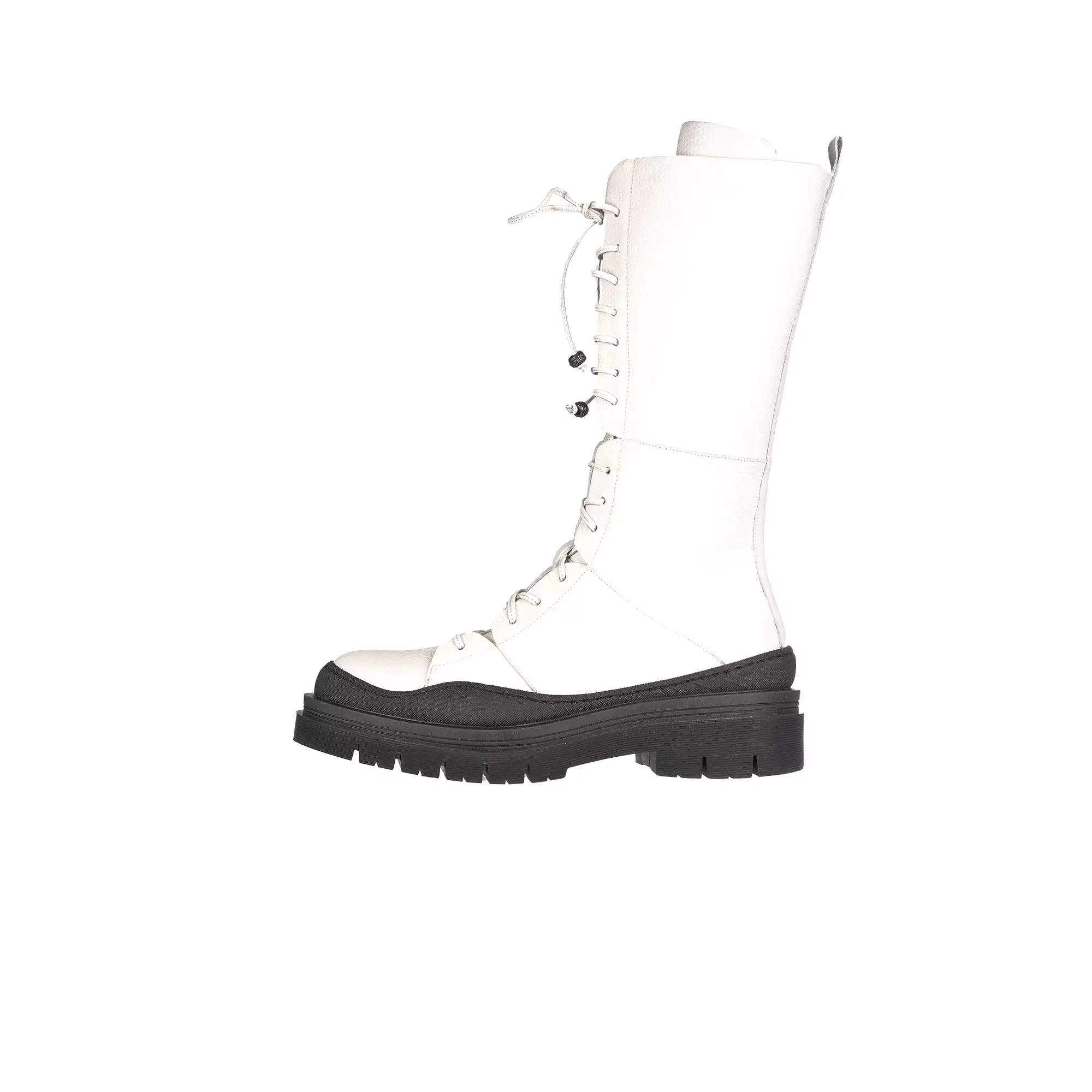 Lace-up Boot Muflone White