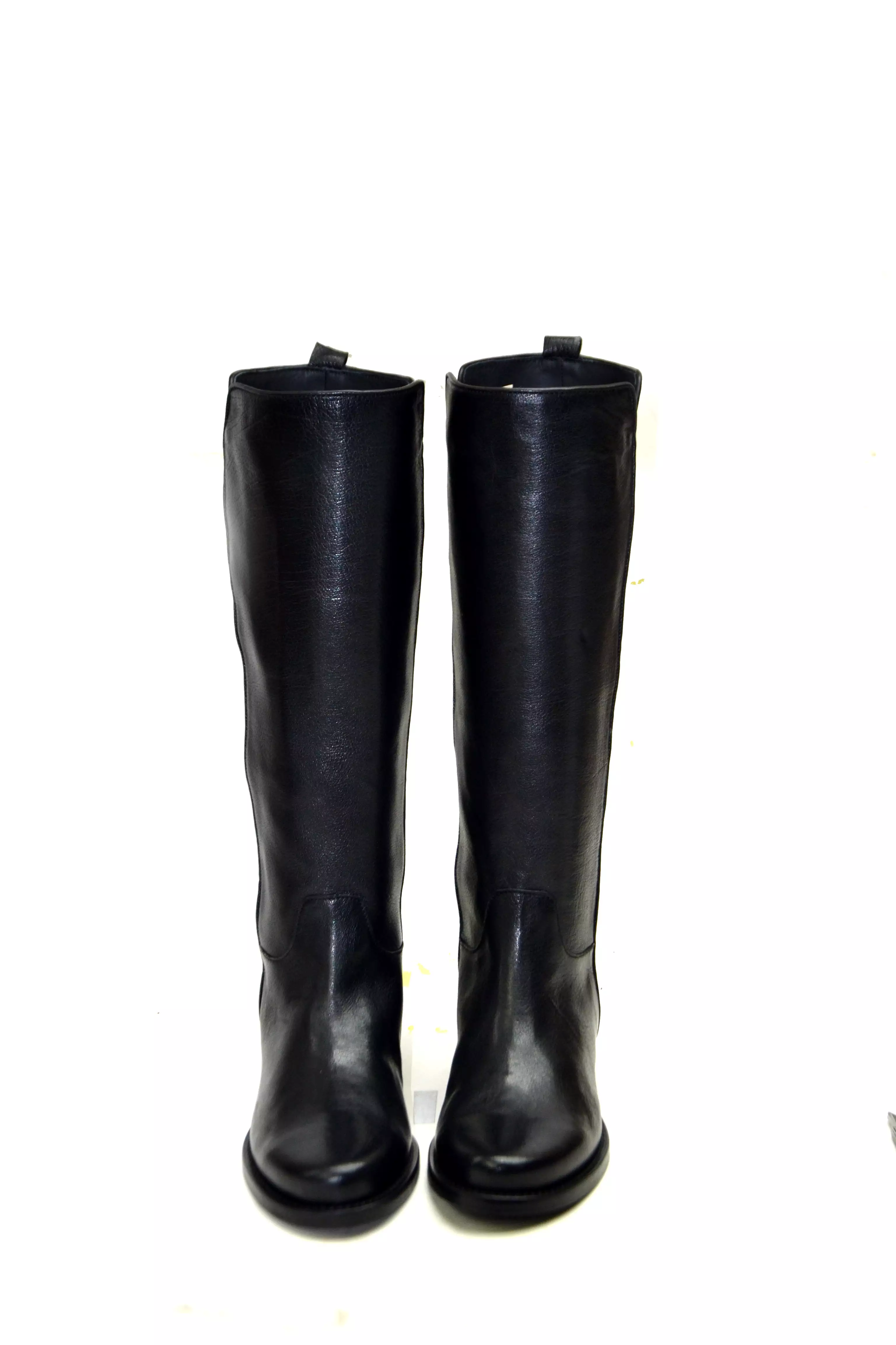 LAST PAIR 37- HORSE BLACK HIGH BOOTS