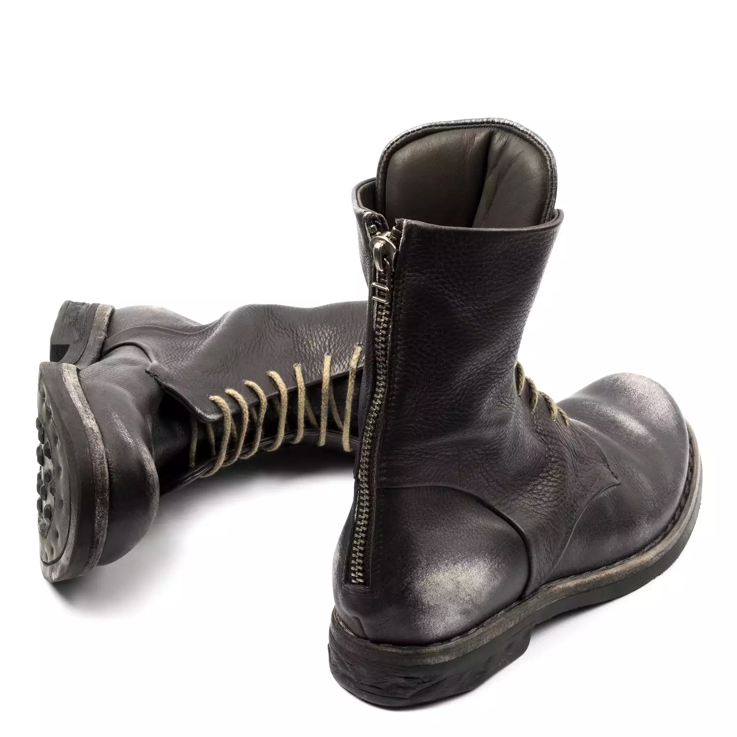 LAST PAIRS 40/41- DOBERMAN BLACK MILITARY HIGH BOOTS