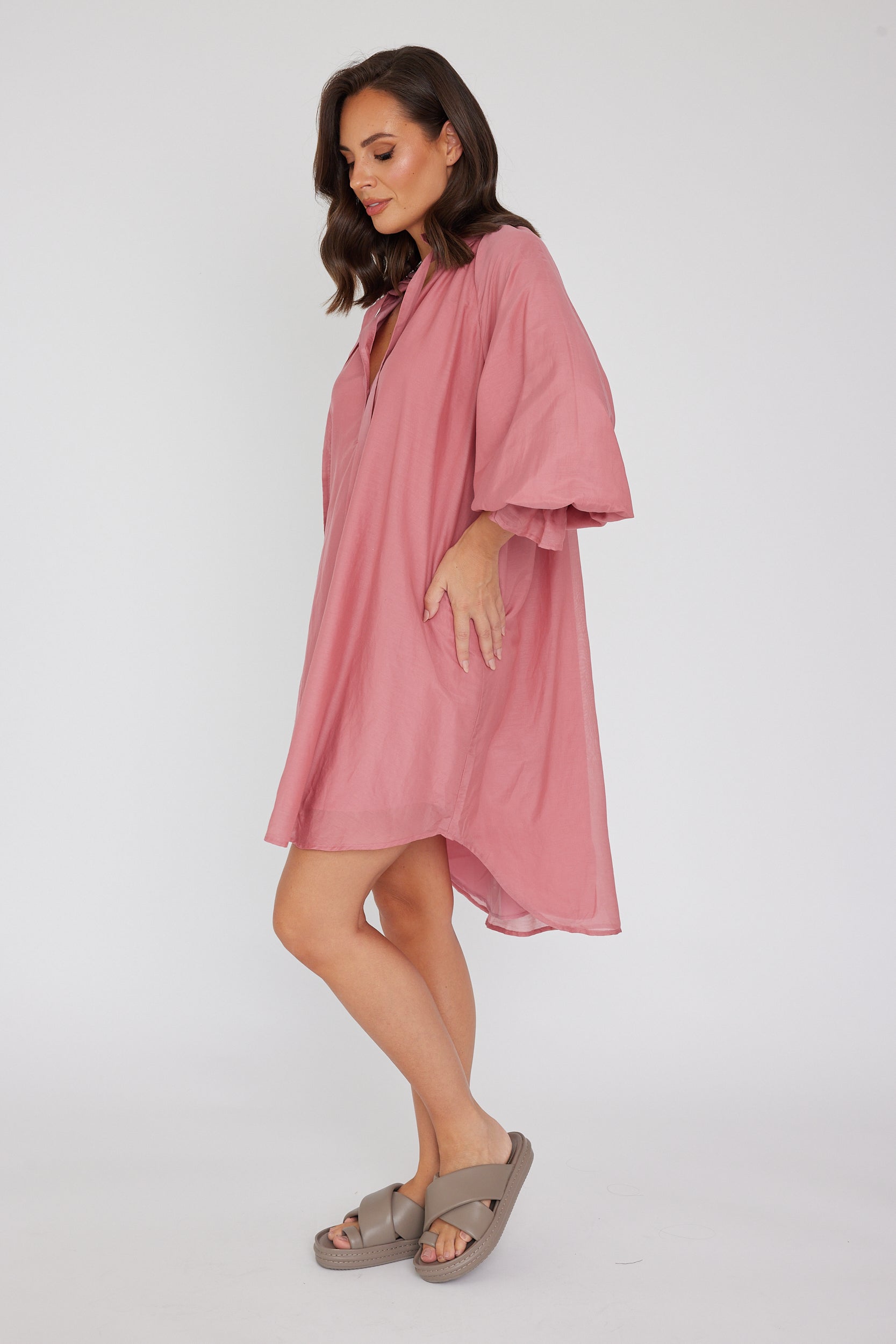 LYCIUM Dress Dusty Pink