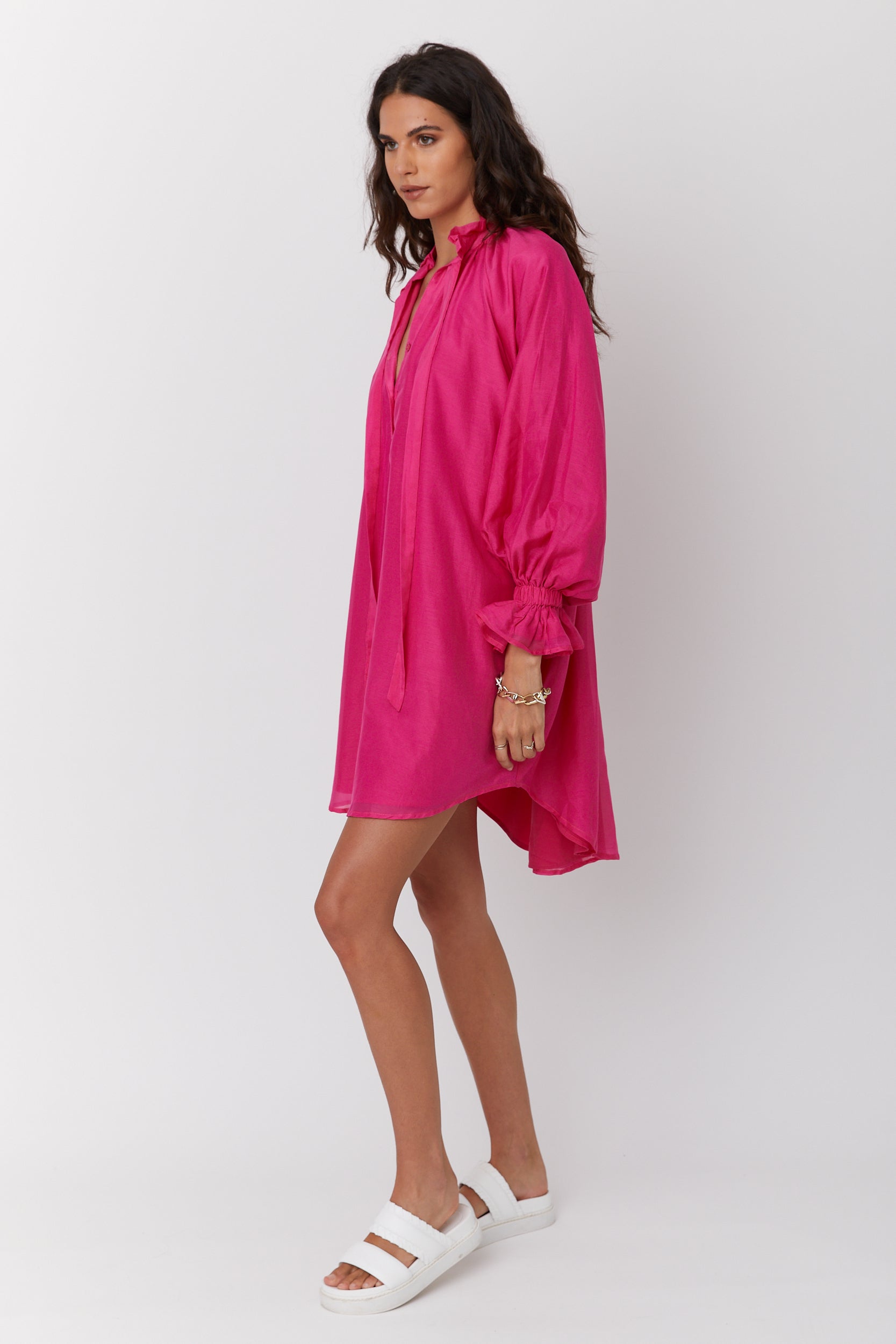 LYCIUM Dress Hot Pink