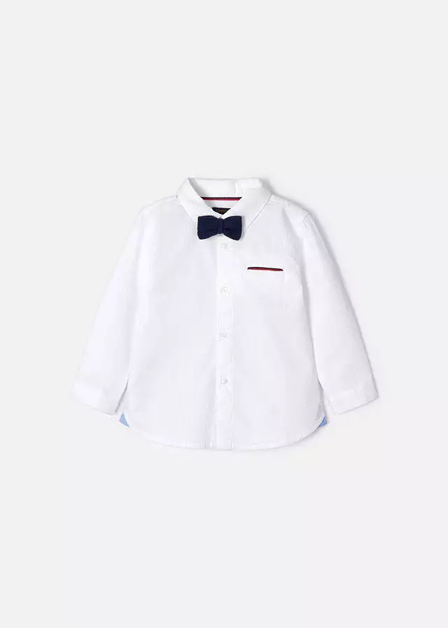 Mayoral Baby L/S Dress Shirt _White 2159-74