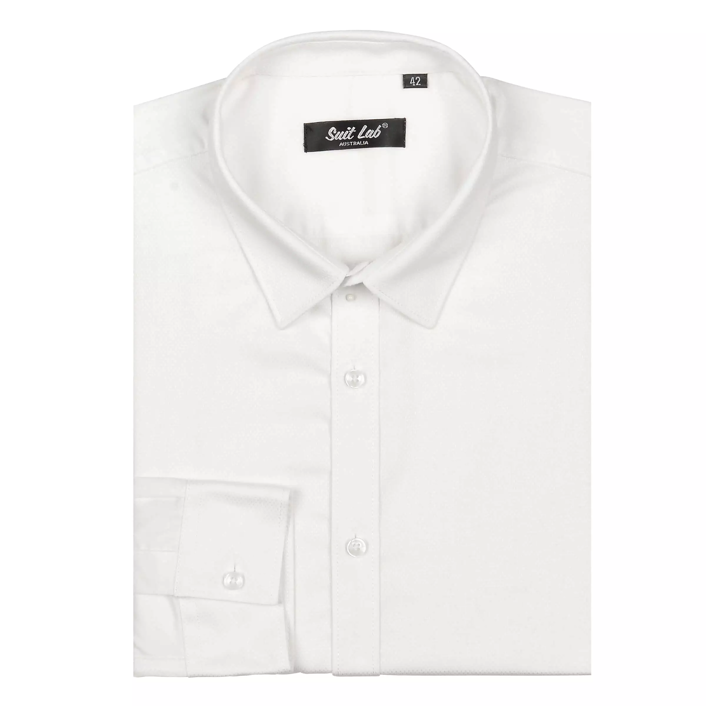 Mens White Dress Shirt