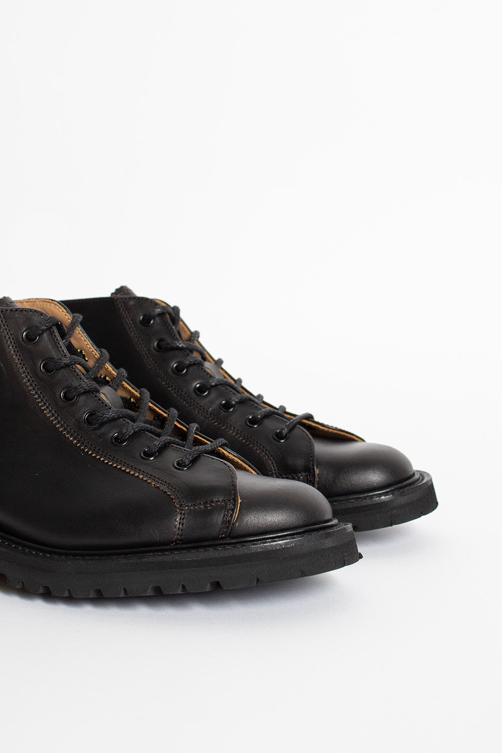 Monkey Boot Horween Black CMXL