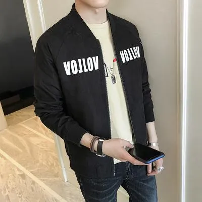 New Suede Slim Fit Bomber Jackets (3 Colors)