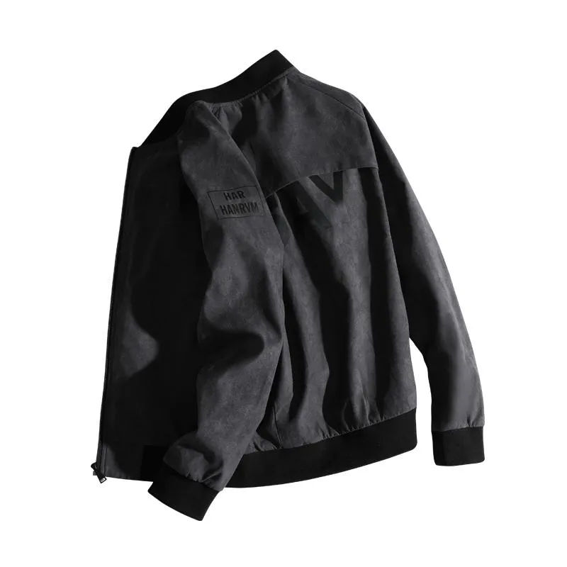 New Suede Slim Fit Bomber Jackets (3 Colors)