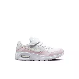 Nike White/Summit White/Pearl Pink Air Max SC Children's Sneaker