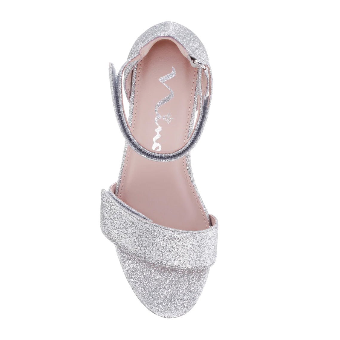 Nina Girl's Rejina Silver Sparkle