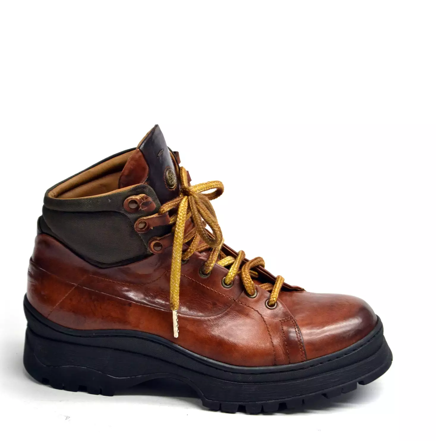 Over cognac chukka boots