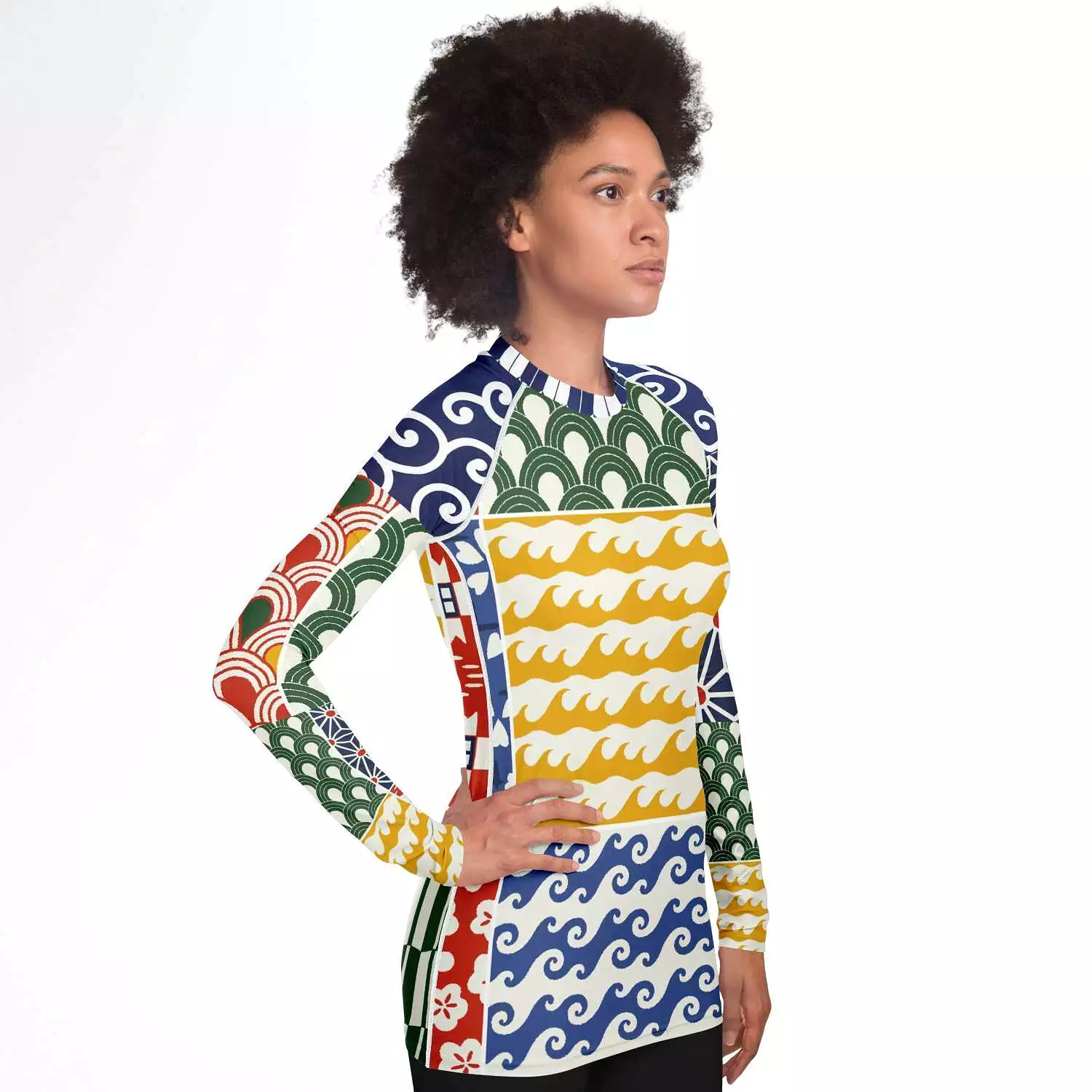 Picadilly Square Fashion Rashguard Top