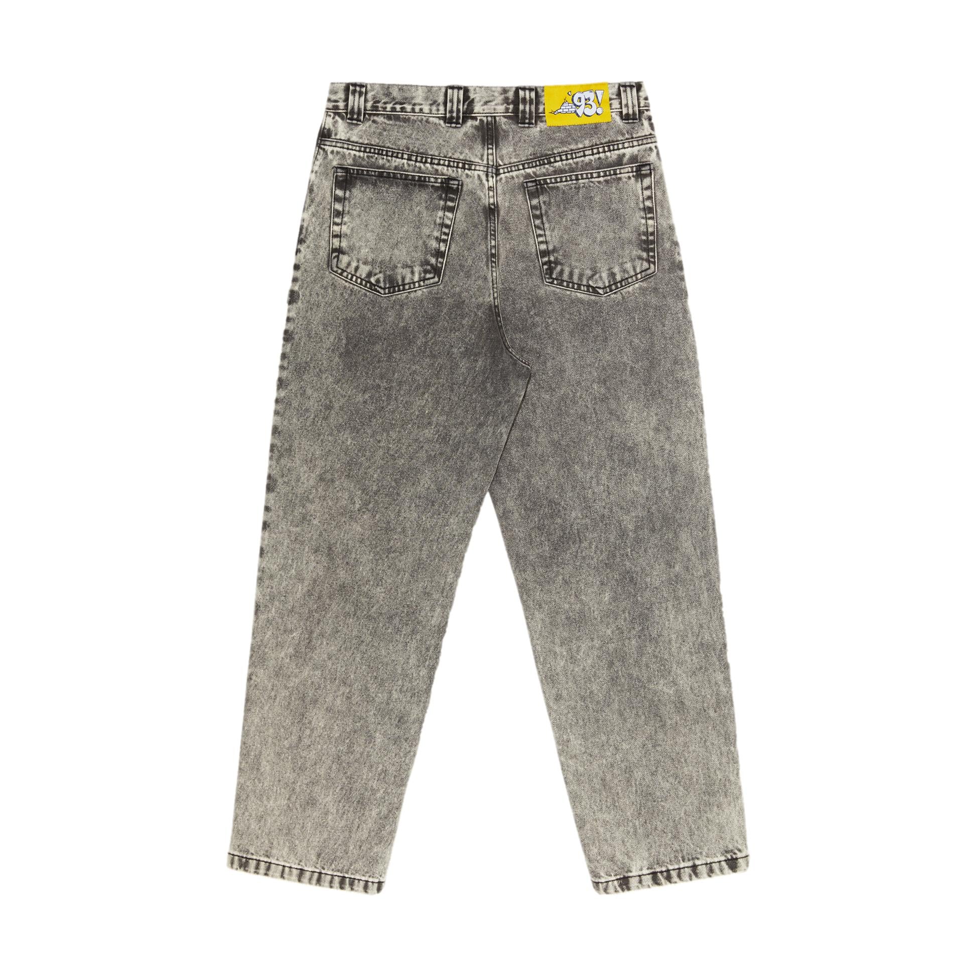 Polar 93! Denim Pants Acid Black