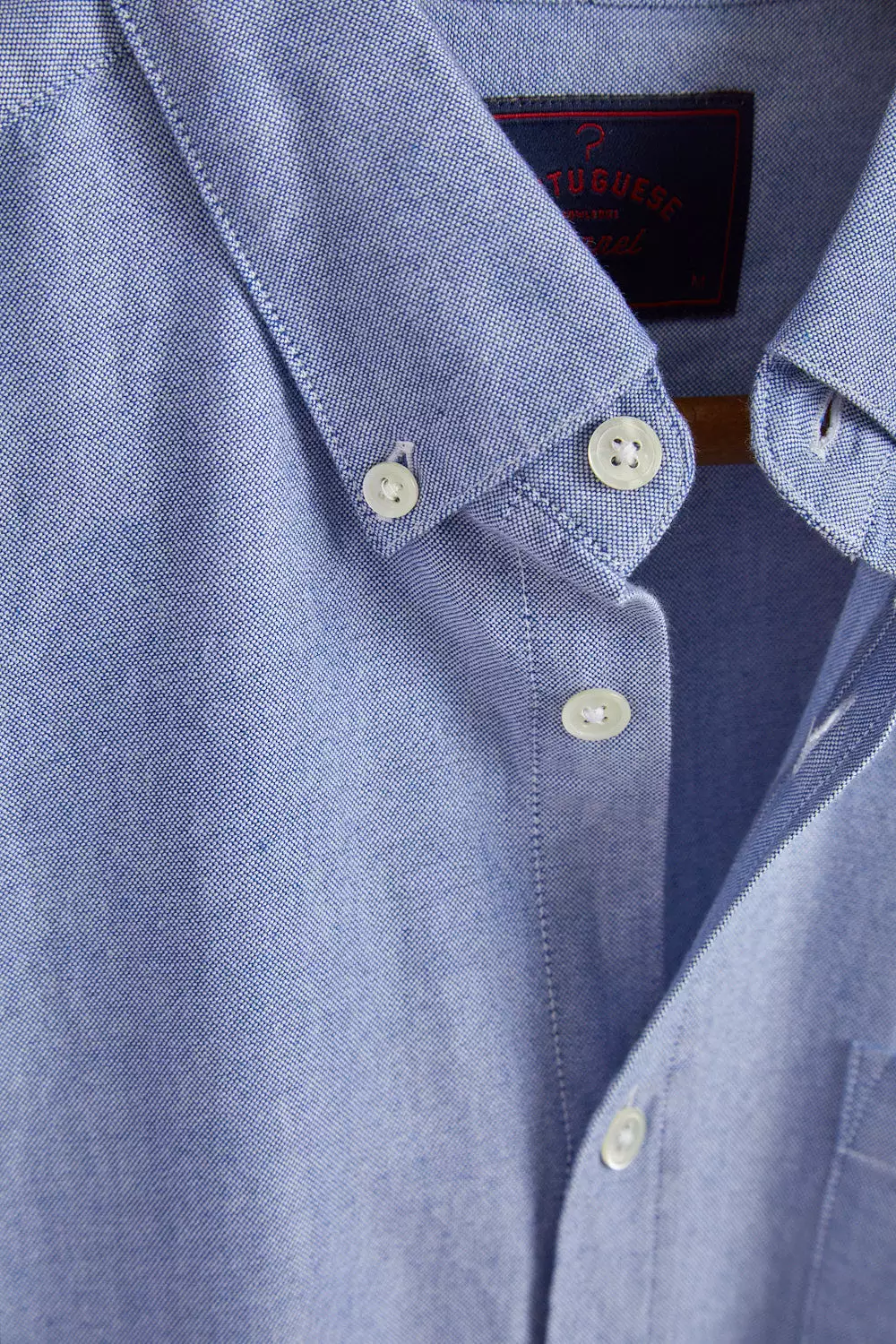 PORTUGUESE FLANNEL Belavista Blue Shirt