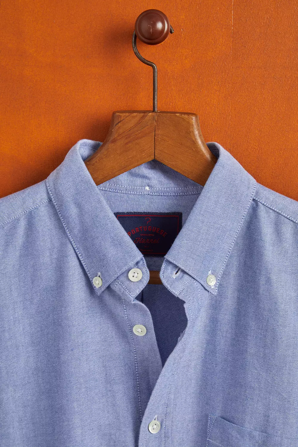 PORTUGUESE FLANNEL Belavista Blue Shirt