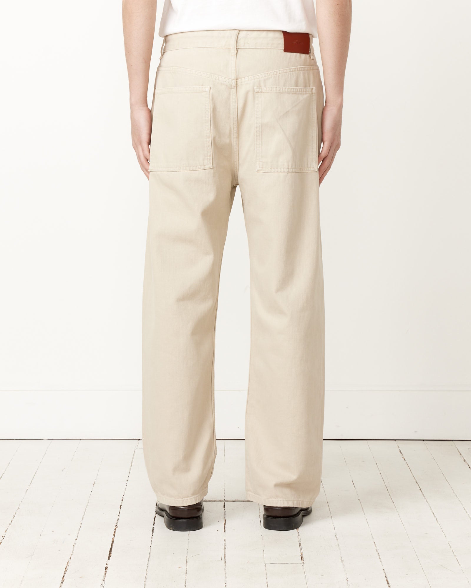 Reed Denim Pant in Dove