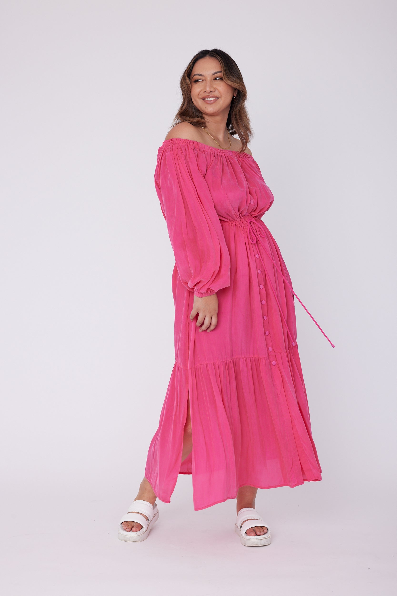 ROXETTE Dress Hot Pink