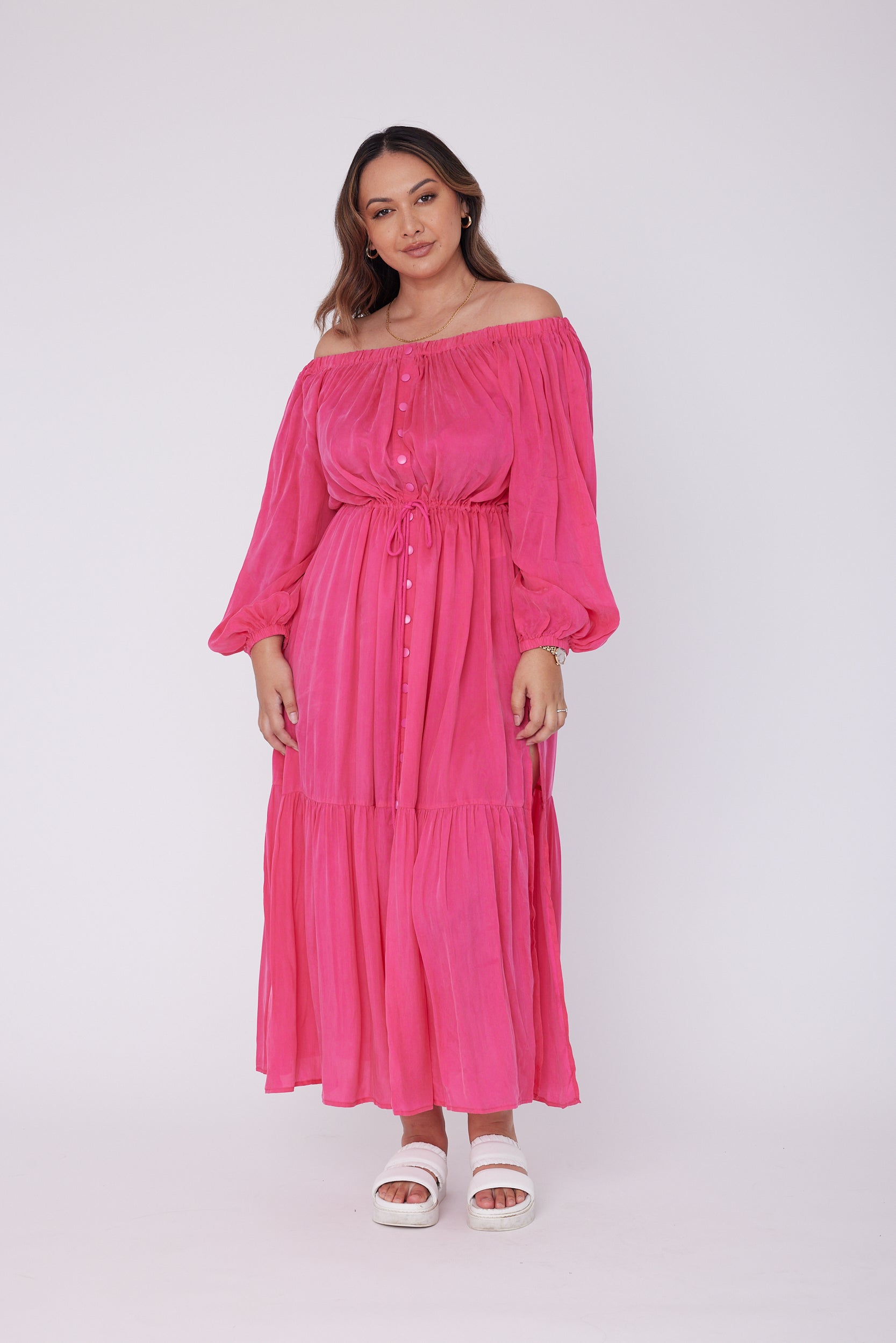 ROXETTE Dress Hot Pink