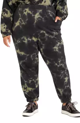 Sanctuary Women's Perfect Sweatpant - BLACK TIEDYE