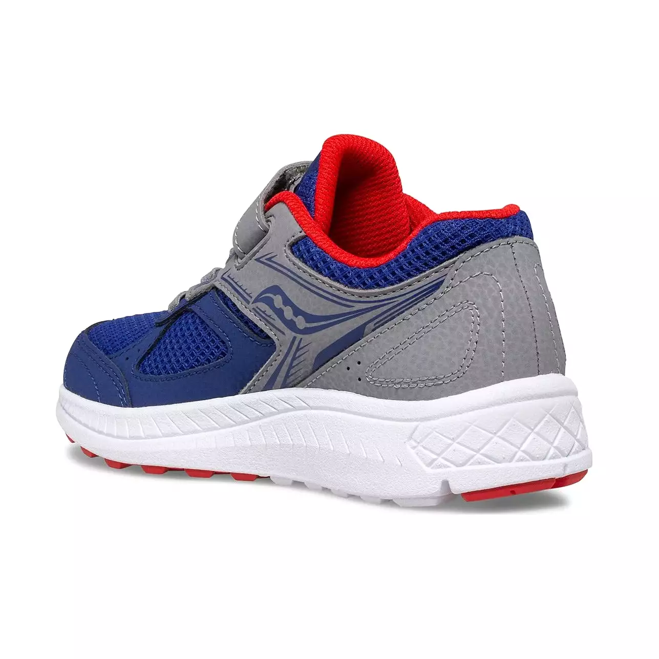 Saucony Navy/Red Cohesion 14 A/C Children's Sneaker