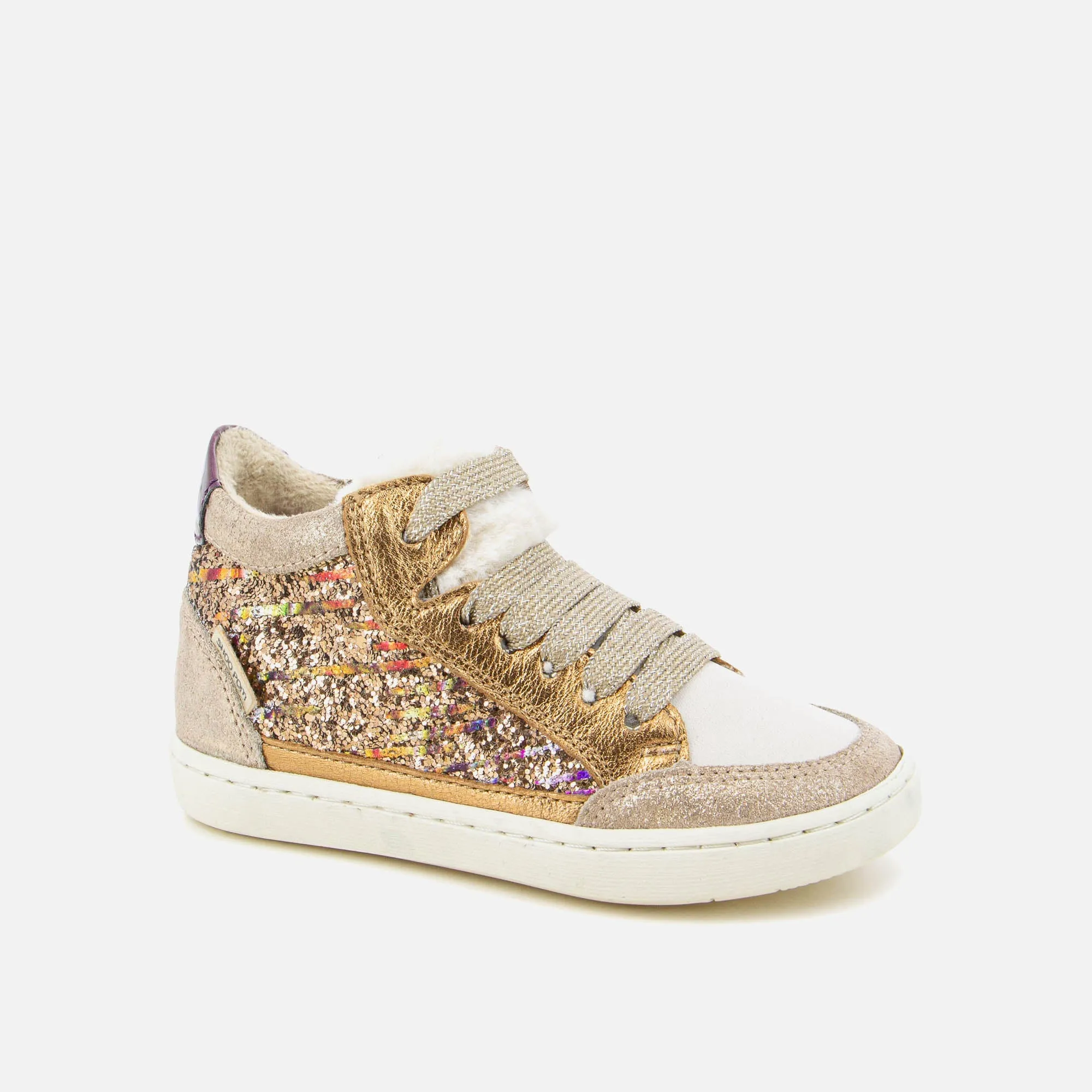 SHOO POM PLAY CONNECT FUR Bronze chaussures hautes