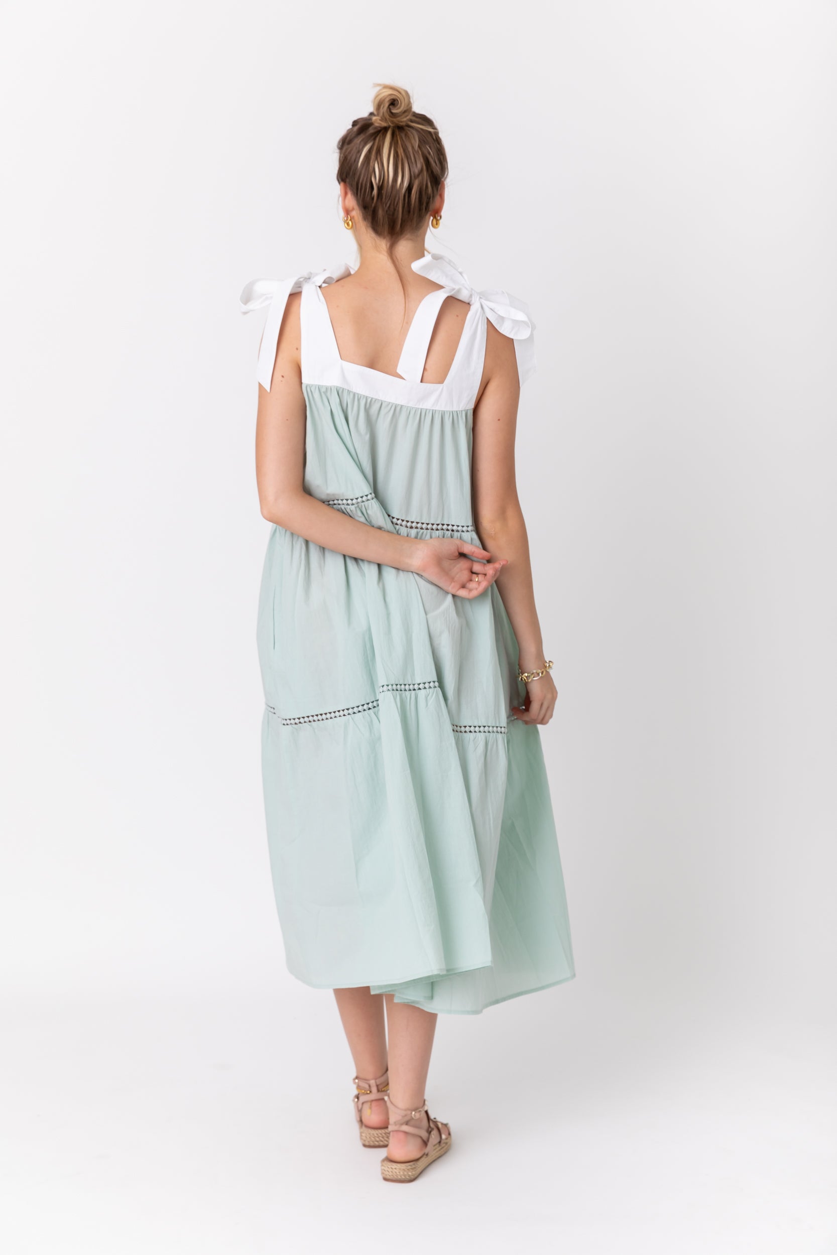 SLOAN Dress Sage