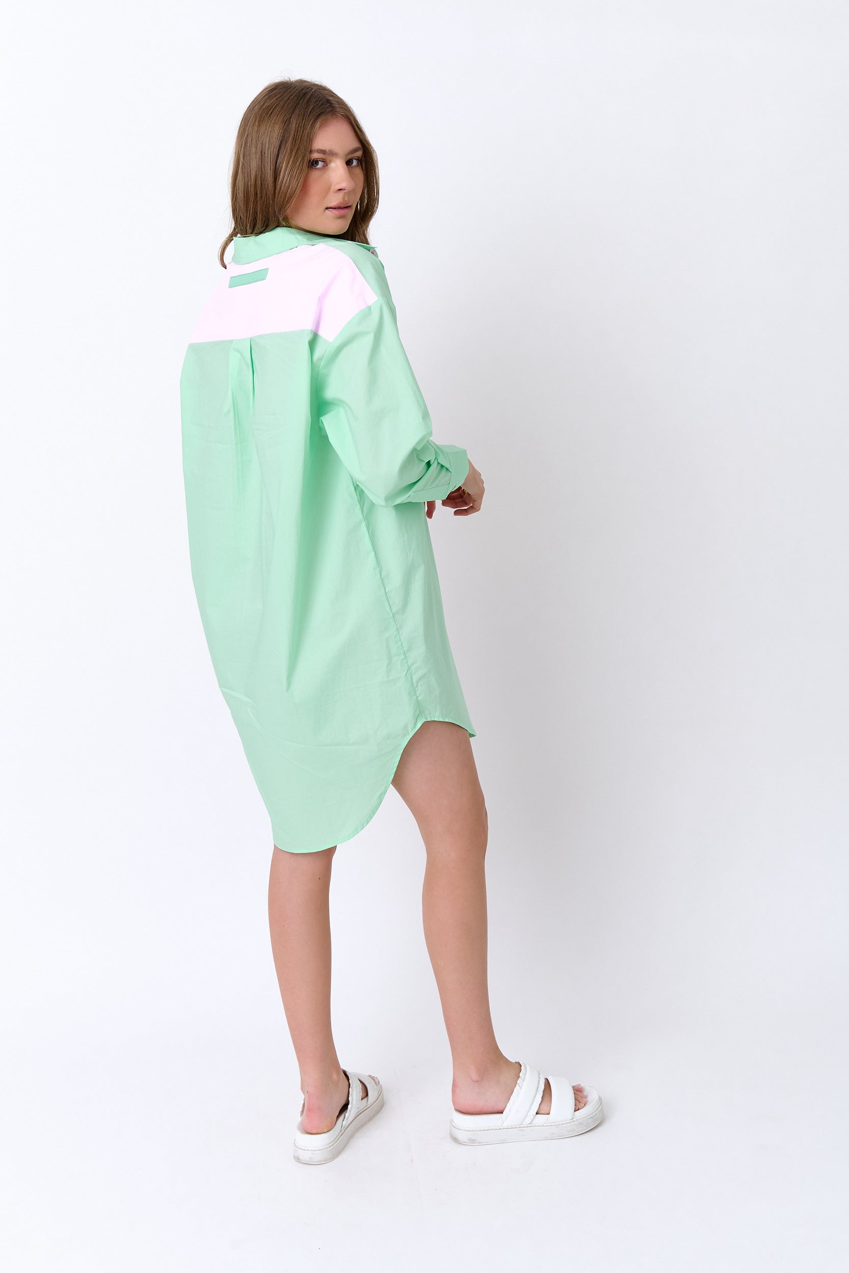 SOLIEL Dress Mint & Lilac