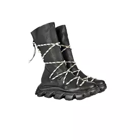 Sporty Boot Old Iron Black