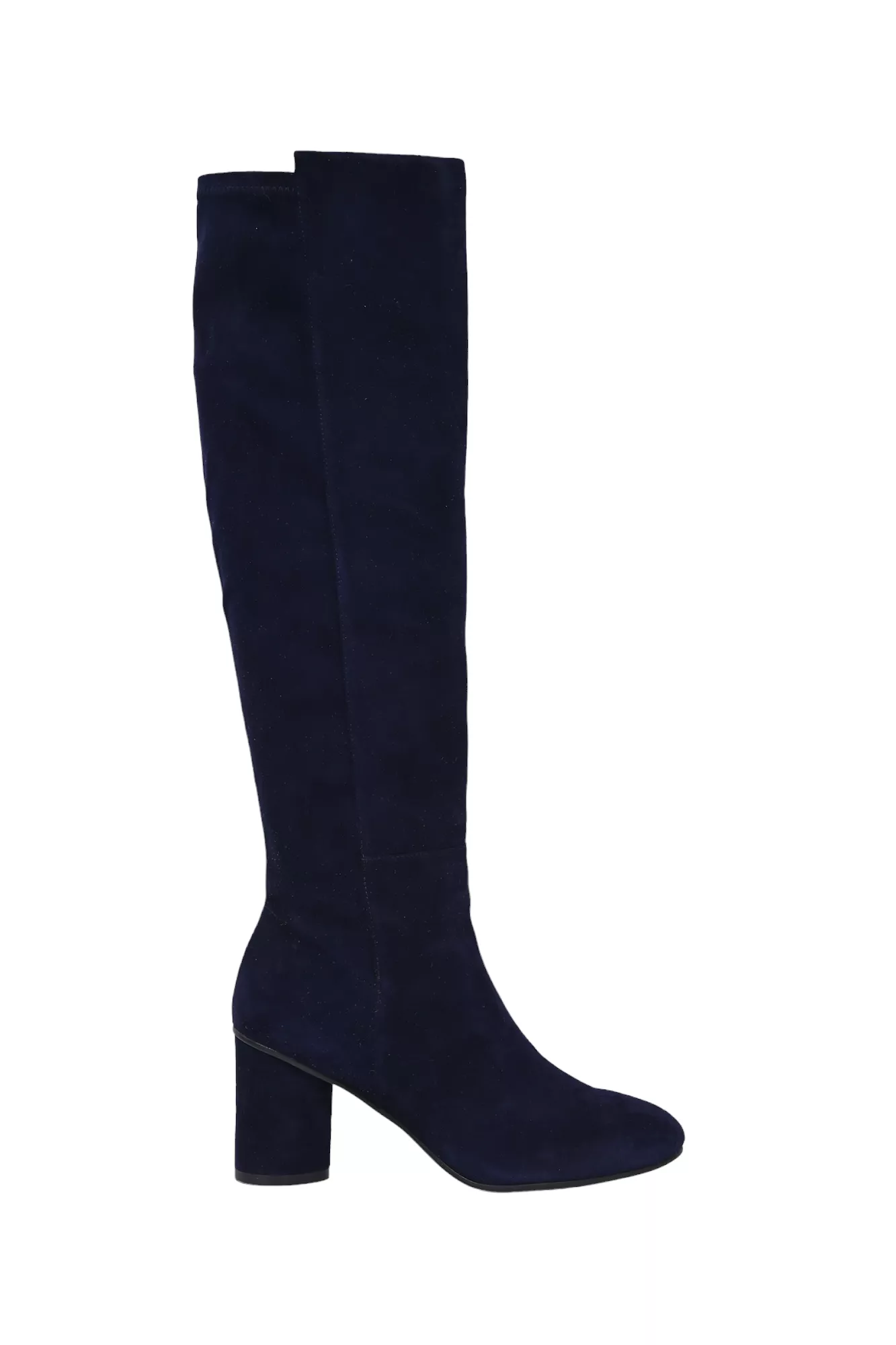 Stuart Weitzman Blue Suede Knee High Boots Size 7