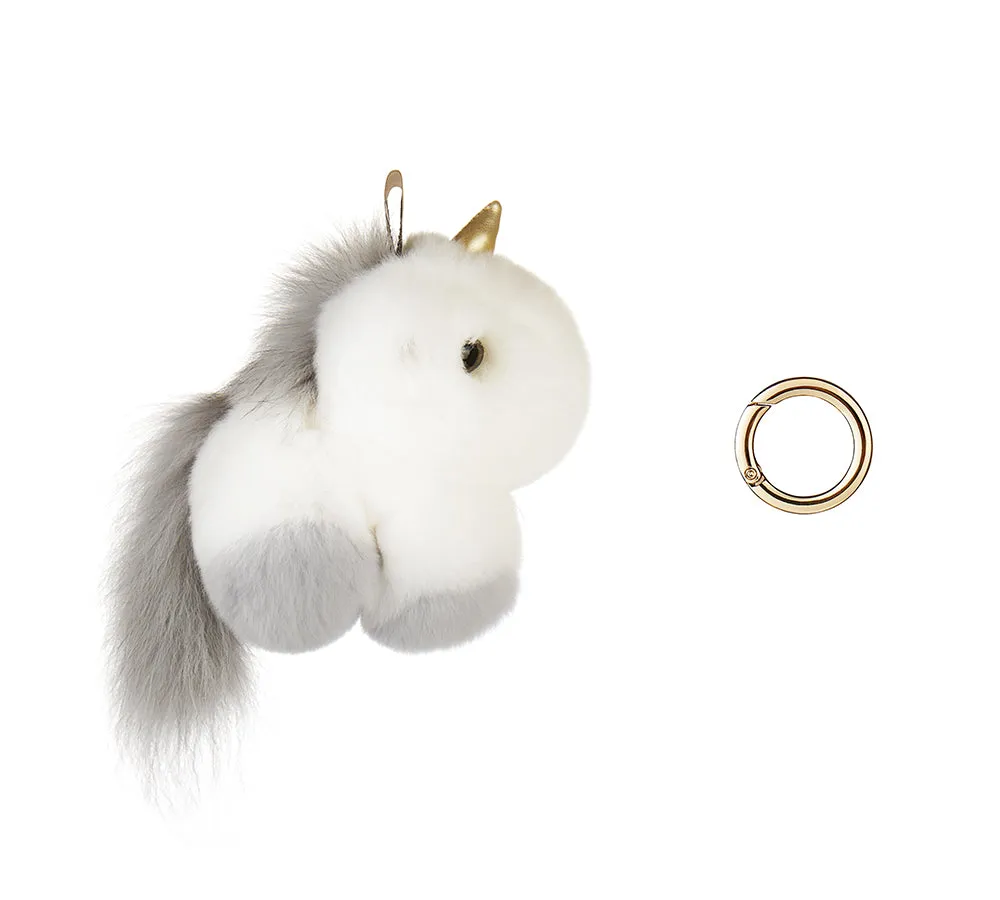 TARRAMARRA Fluffy Unicorn Keyring