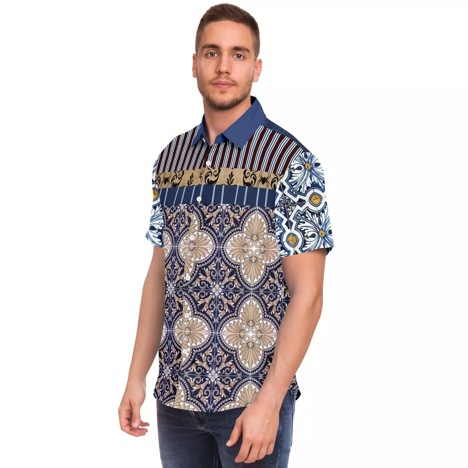 Tavira Mirabella Short Sleeve Button Down Shirt