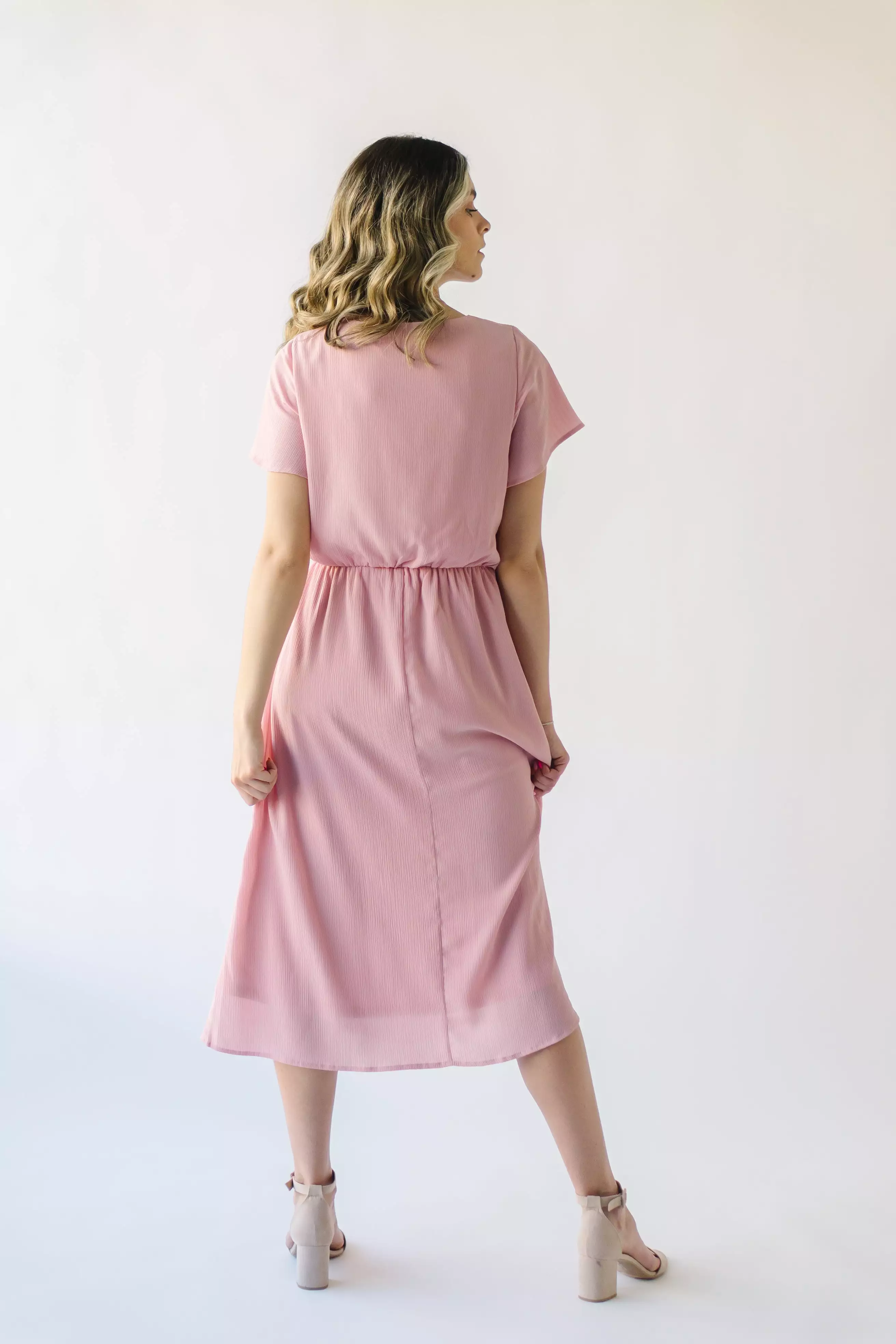 The Derby Dress in Blush