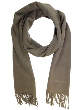 Tom Ford Silk Scarf Gray Green Solid SALE