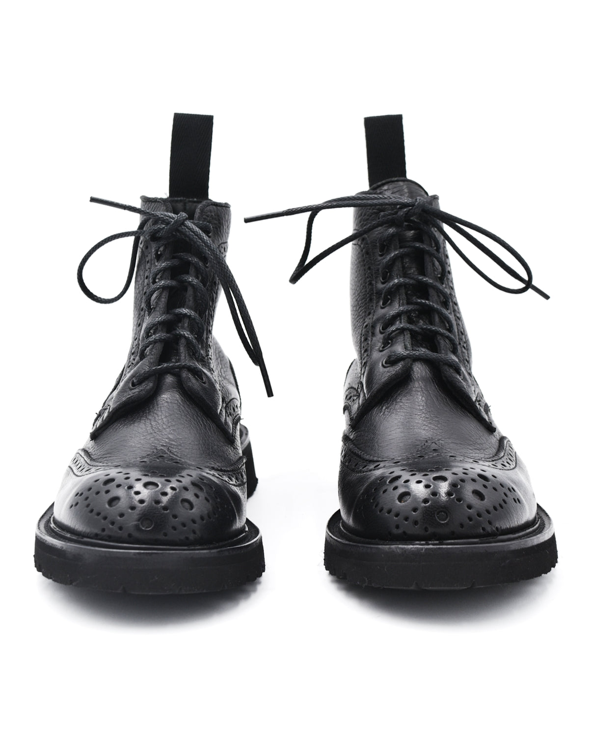 Trickers Stephy Black Brogue Boot