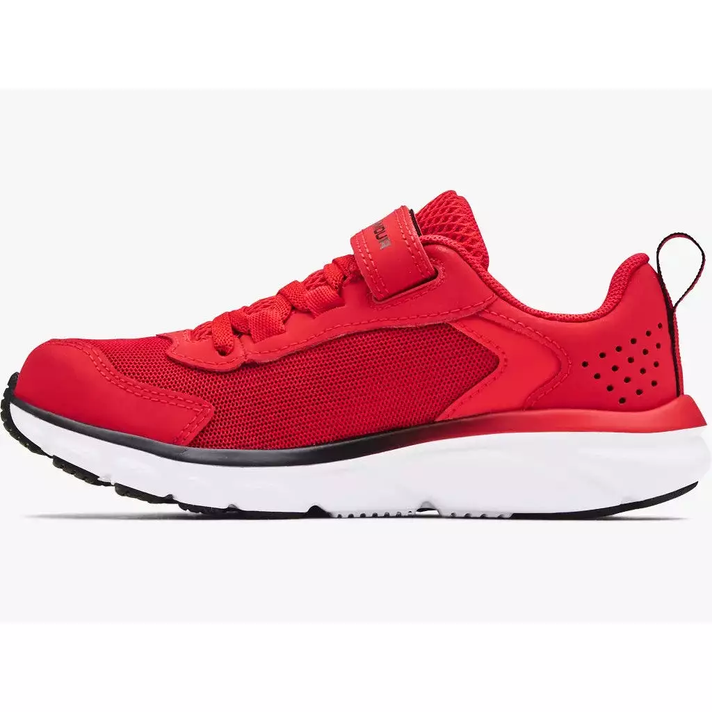 Under Armour Red/White/Black Assert 9 A/C Children’s Sneaker