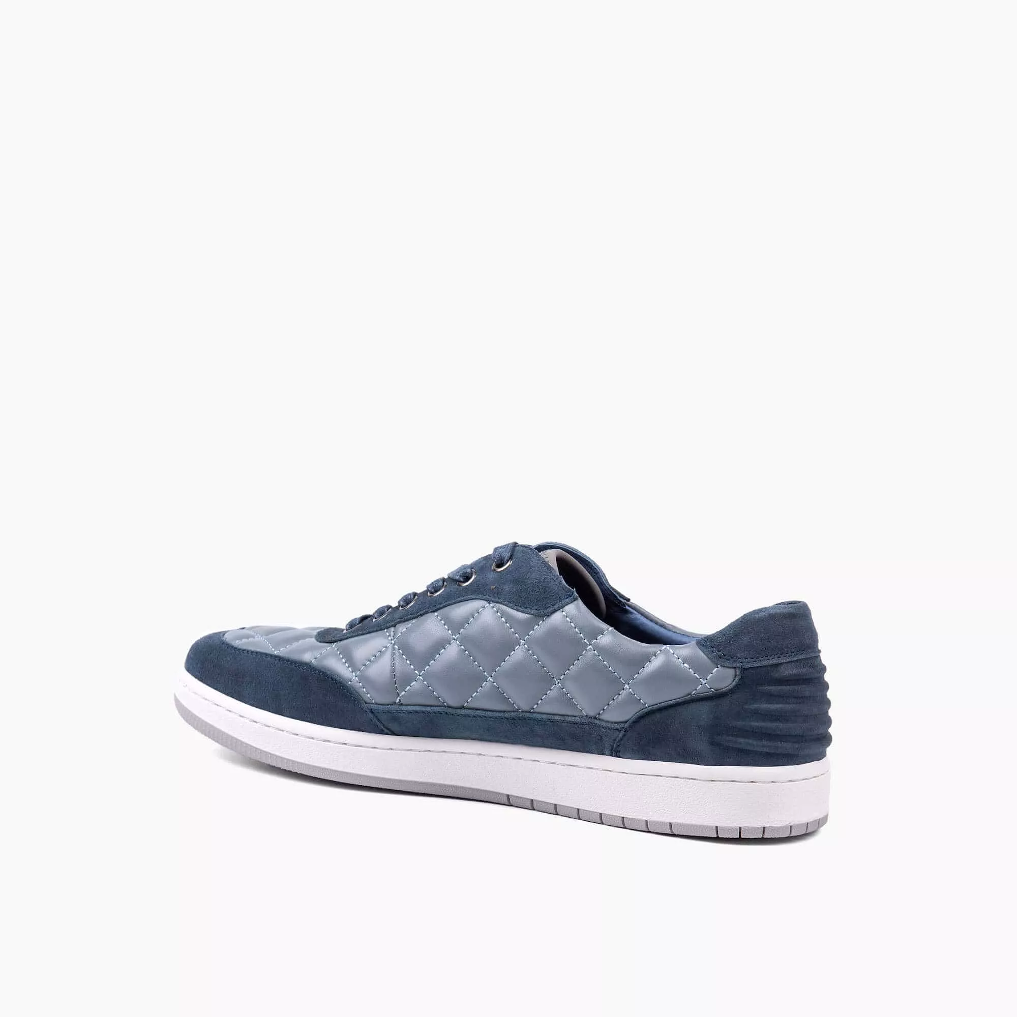 Varro Navy Leather Sneakers