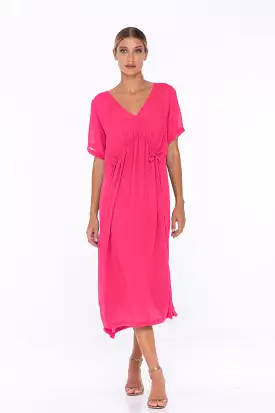 Whisper Dress - Fuchsia Fun