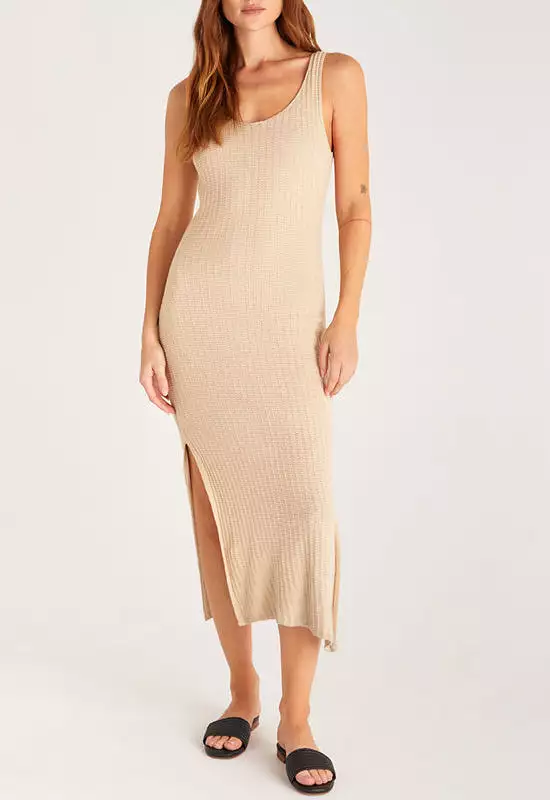 Z Supply - Brayden Midi Dress Oatmeal