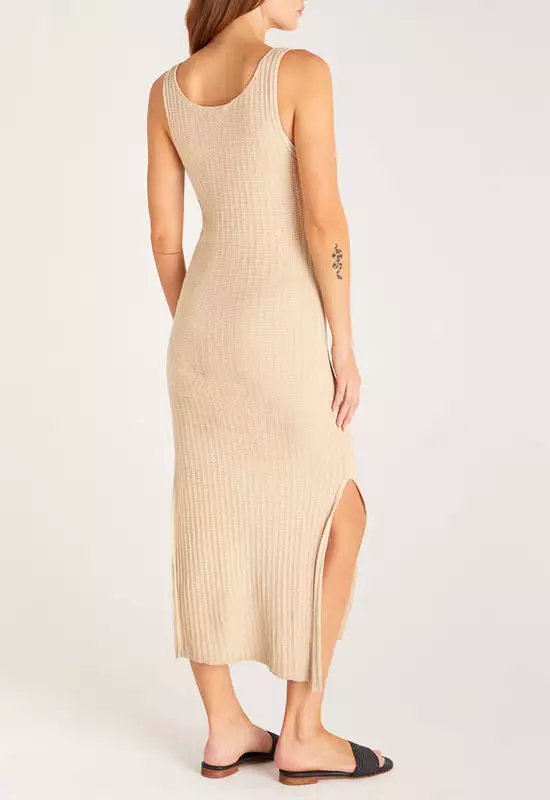 Z Supply - Brayden Midi Dress Oatmeal